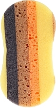 Fragrances, Perfumes, Cosmetics Shower Sponge 6047, yellow - Donegal