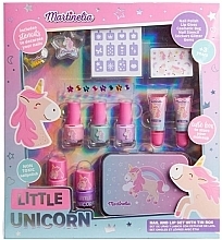 Set - Martinelia Little Unicorn Beauty Tin Box — photo N1