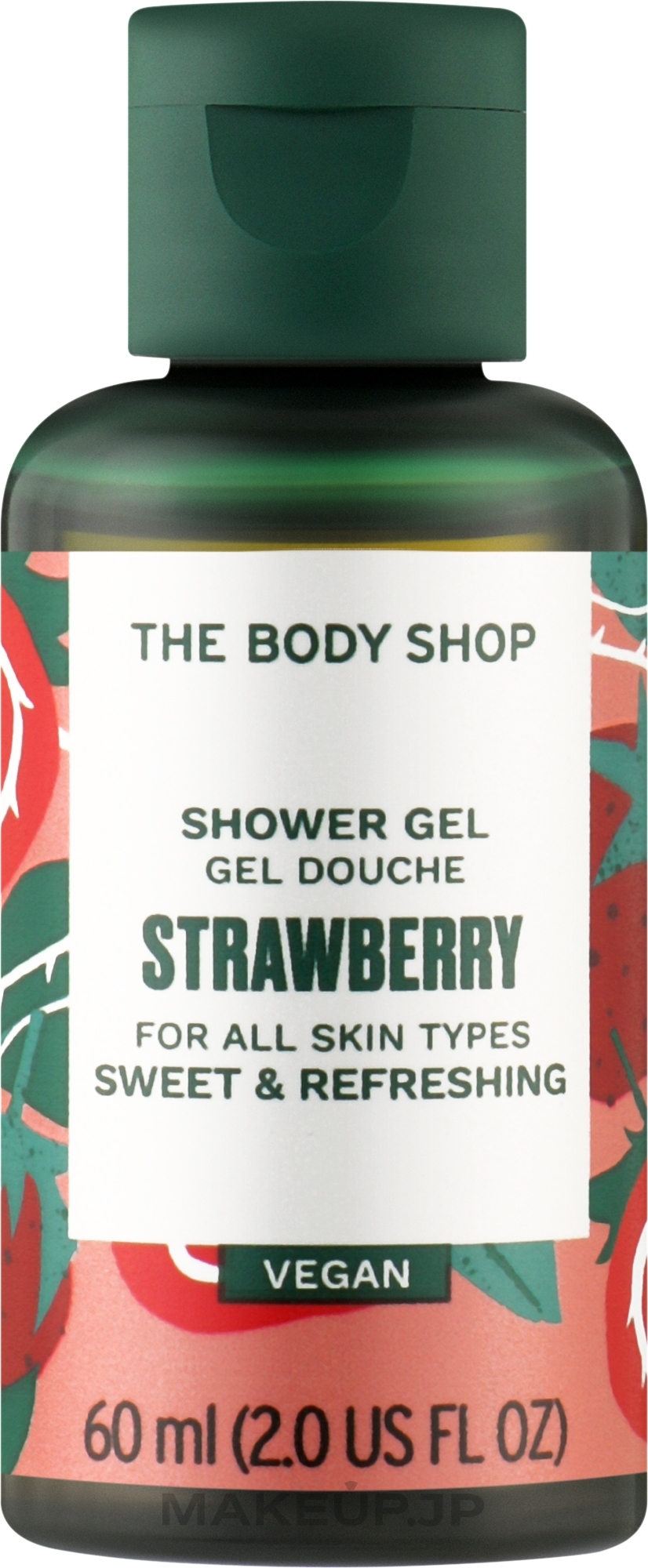 Shower Gel - The Body Shop Strawberry Vegan Shower Gel (mini size) — photo 60 ml