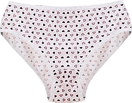 Fragrances, Perfumes, Cosmetics Cotton Bikini Panties, light pink, heart - Moraj