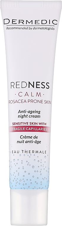 Anti-Wrinkle Night Cream - Dermedic Redness Angio Anti-Ageing Night Cream — photo N1