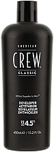 Fragrances, Perfumes, Cosmetics Color Developer for Gray Hair - American Crew Precision Blend Developer 15 Vol 4.5%