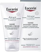 Fragrances, Perfumes, Cosmetics Atopic Skin Hand Cream - Eucerin AtopiControl Intensiv Hand Creme