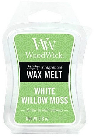 Scented Wax - WoodWick Wax Melt White Willow Moss — photo N1