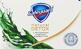 Fragrances, Perfumes, Cosmetics Seaweed Extract Soap - Safeguard Natural Detox Seaweed