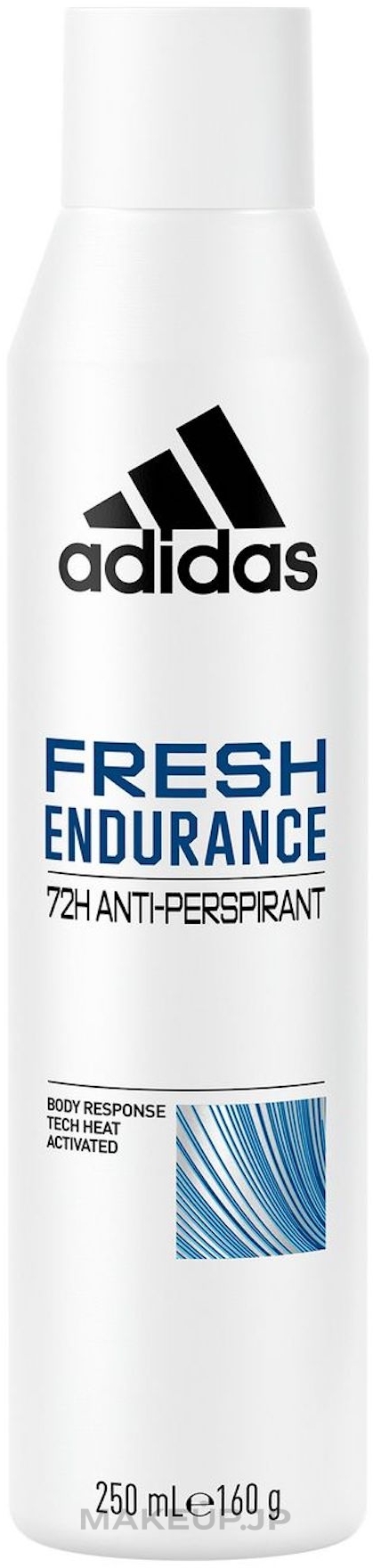 Antiperspirant Deodorant - Adidas Fresh Endurance Women 72H Anti-Perspirant — photo 250 ml