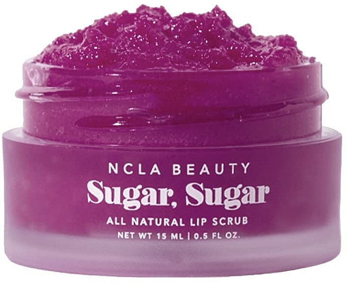 Black Cherry Lip Scrub - NCLA Beauty Sugar, Sugar Black Cherry Lip Scrub — photo N1