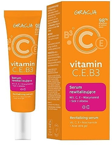 Revitalizing Serum - Gracja Vitamin C.E.B3 Serum  — photo N2