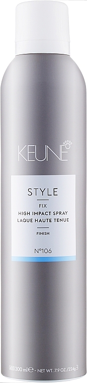 Strong Hold Hairspray 106 - Keune Style High Impact Spray — photo N1