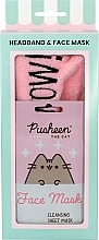 Fragrances, Perfumes, Cosmetics Set - Pusheen Headband & Face Mask (mask/1pc + acc/1pc)