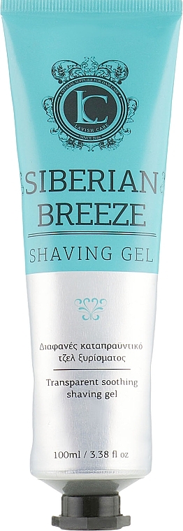 Men Shaving Gel - Lavish Care Siberian Breeze Shaving Gel — photo N1