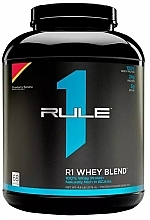 Strawberry-Banana Whey Protein - Rule One R1 Whey Blend Strawberry Banana — photo N2