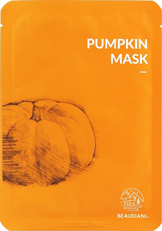 Pumpkin Face Mask - Beaudiani Pumpkin Mask — photo N1