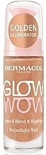 Highlighter - Dermacol Glow Wow Prime & Blend & Highlight — photo N1