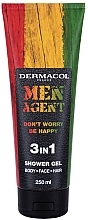 Shower Gel - Dermacol Men Agent Don't Worry Be Happy — photo N1