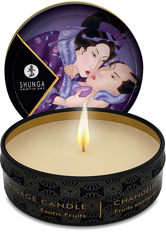 Exotic Fruits Massage Candle - Shunga Massage Candle Libido Exotic Fruits — photo N1