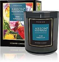 Scented Candle - Areon Home Perfumes Premium Fine Tobacco Scented Candle — photo N1