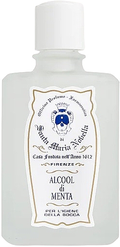 Mint Mouthwash - Santa Maria Novella Mint Alcohol Mouthwash — photo N1