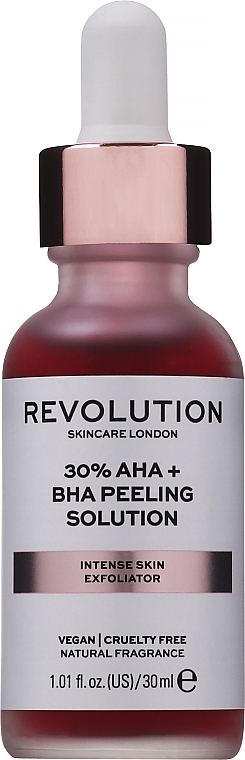 Intensive Chemical Peel for Radiant Skin - Revolution Skincare 30% AHA + BHA Peeling Solution — photo N1