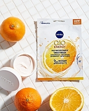 Face Mask - Nivea Q10 Plus Vitamin C Anti-wrinkel+Energy Mask — photo N5