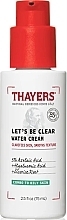 Moisturizing Face Cream - Thayers Let’s Be Clear Water Cream — photo N1