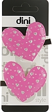 Fragrances, Perfumes, Cosmetics Heart Hair Clip, d-184 - Dini Hand Made