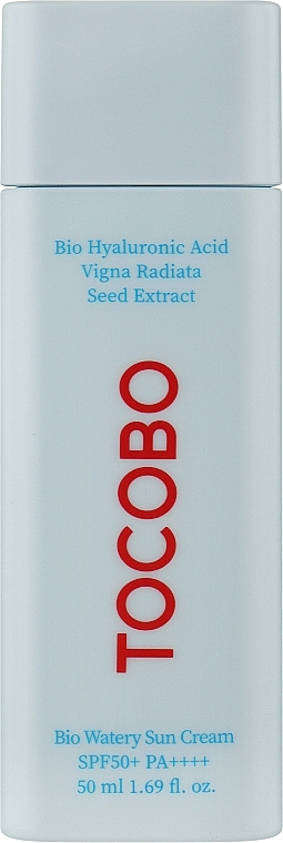 Moisturizing Sunscreen - Tocobo Bio Watery Sun Cream SPF50+ PA++++ — photo N1