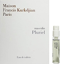 Maison Francis Kurkdjian Masculin Pluriel - Eau de Toilette (sample) — photo N1