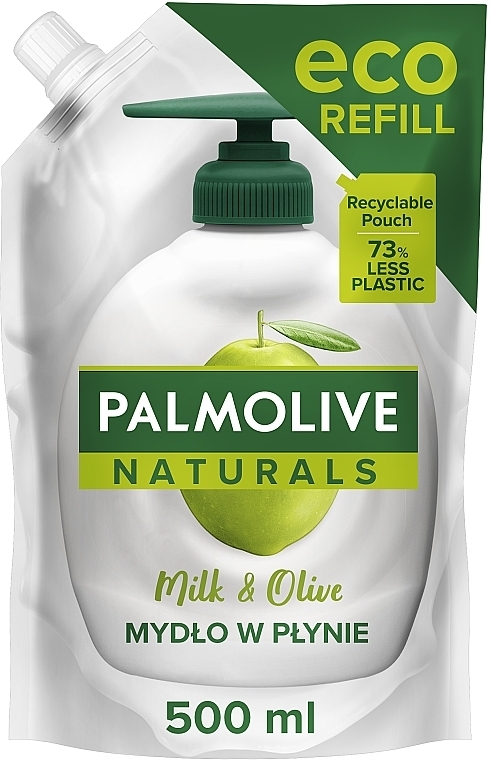 Liquid Soap Naturel "Olive and Moisturizing Milk" (refill) - Palmolive Naturel — photo N1