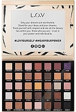 Fragrances, Perfumes, Cosmetics Makeup Palette - L.O.V Feel Your Power! Eyeshadow Palette