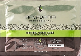Fragrances, Perfumes, Cosmetics Hair Mask - Macadamia Professional Natural Oil Nourishing Moisture Masque (sample)