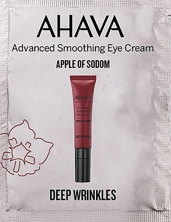 GIFT! Eye Cream - Ahava Apple Of Sodom Advanced Smoothing Eye Cream (sample) — photo N1