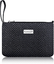 Fragrances, Perfumes, Cosmetics Black Makeup Bag "Dragon Skin" - MAKEUP