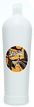 Dry Hair Shampoo "Vanilla" - Kallos Cosmetics Vanilla Shine Sampoo — photo N5