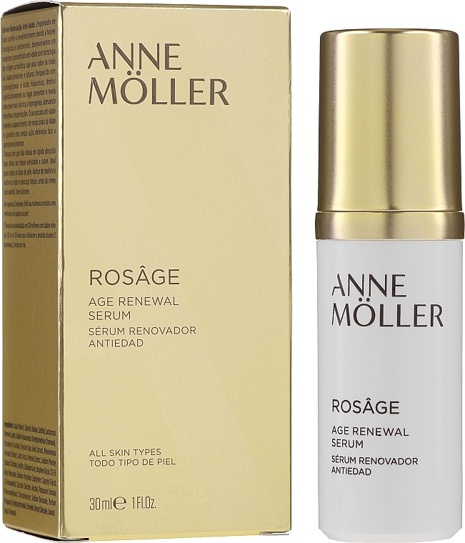 Face Serum - Anne Moller Rosage Age Renewal Serum — photo N2