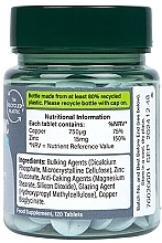 Food Supplement 'Zinc & Copper', 15mg - Holland & Barrett Zinc & Copper — photo N2