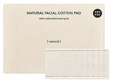 ナチュラル コットンパッド - Hyggee Natural Facial Cotton Pads — photo N1