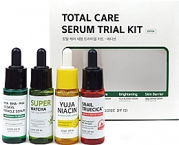 Fragrances, Perfumes, Cosmetics Set - Some By Mi Total Care Serum Trial Kit (f/ser/14ml + f/ser/14ml + f/ser/14ml + f/ser/14ml)