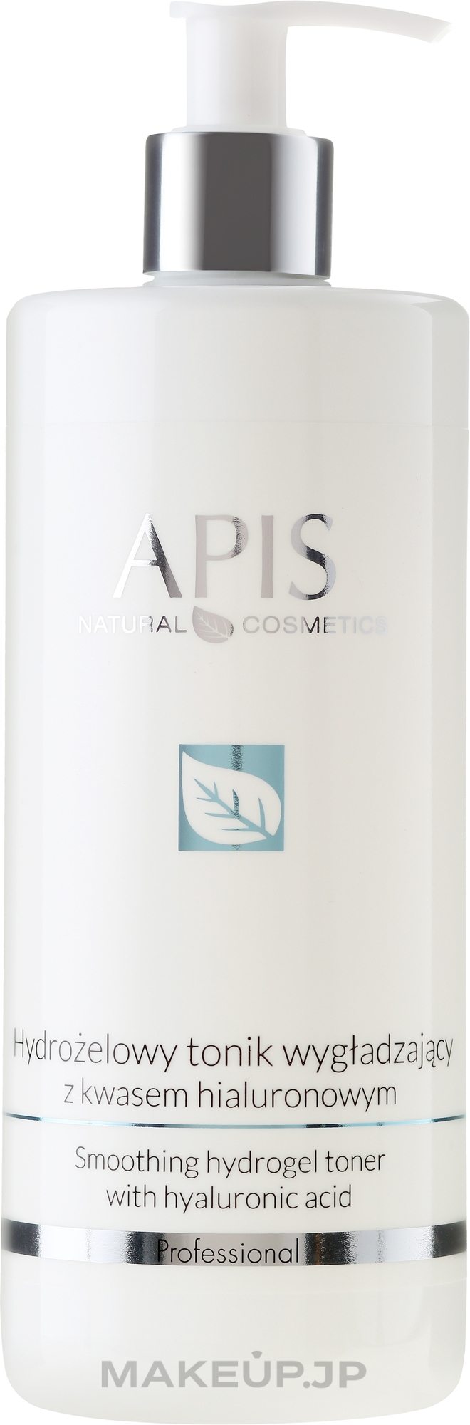 Hydrogel Tonic with Hyaluronic Acid - Apis Professional Smoothing Hydro Gel Toner With Hyaluronic Acid — photo 500 ml