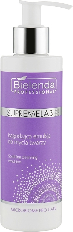 Soothing Cleansing Emulsion - Bielenda Professional SupremeLab Microbiome Pro Care Soothing Cleansing Emulsion — photo N1