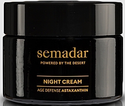 Fragrances, Perfumes, Cosmetics Anti-Aging Night Cream - Semadar Age Defense Astaxanthin Night Cream