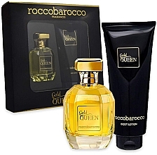 Fragrances, Perfumes, Cosmetics Roccobarocco Gold Queen - キット (edp/100ml + b/lot/200ml)	