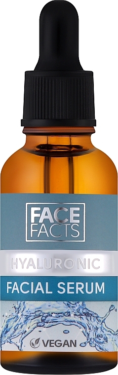 Hyaluronic Moisturizing Face Serum - Face Facts Hyaluronic Hydrating Facial Serum — photo N1