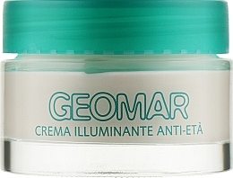 Fragrances, Perfumes, Cosmetics Rejuvenating & Brightening Face Cream with Organic Iris Flowers - Geomar Illuminating Anti-Aging Cream