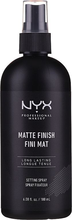 Mattifying Makeup Setting Spray - NYX Professional Makeup Matte Finish Long Lasting Setting Spray — photo N2