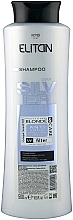 Anti-Yellow Shampoo 'Smoky Silver' - Comby Elitan Cool Silver Anti Yellow Smoky Silver Effect — photo N1