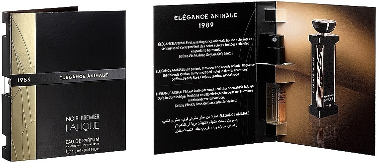 Lalique Elegance Animale - Eau de Parfum (sample) — photo N1