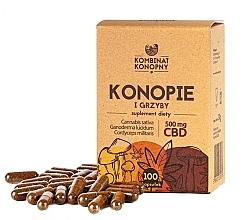 Fragrances, Perfumes, Cosmetics Hemp & Mushroom Dietary Supplement - Kombinat Konopny 