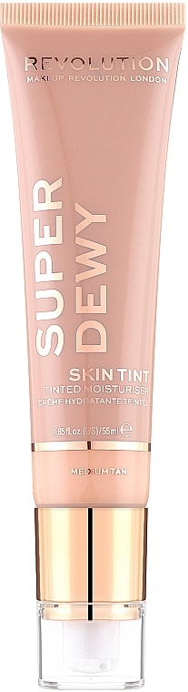 Moisturizing Tinting Face Cream - Makeup Revolution Superdewy Skin Tint — photo N1