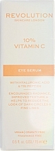 Eye Serum - Revolution Skincare 10% Vitamin C Illuminating Eye Contour Serum — photo N2